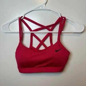 Nike dri-fit pink sports bra size XS